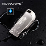 MICRODRIVE CZ50 32GB Waterproof USB 2.0 Flash Drive U Disk Data Thumb Stick
