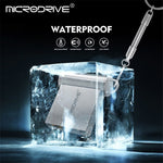 MICRODRIVE USB 2.0 Flash Drive 8GB Mini Metal U-Disk with Hook