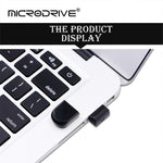 MICRODRIVE 128GB Mini-størrelse USB 2.0-flashdrev til datalagring