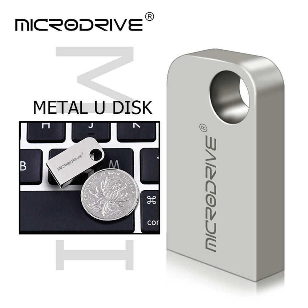 MICRODRIVE 32G High Speed USB 2.0 Flashdrev Mini USB-nøgle USB-stick