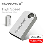 MICRODRIVE 16G Metal Thumb Drive USB Stick Laptop USB 2.0 Flash Drive