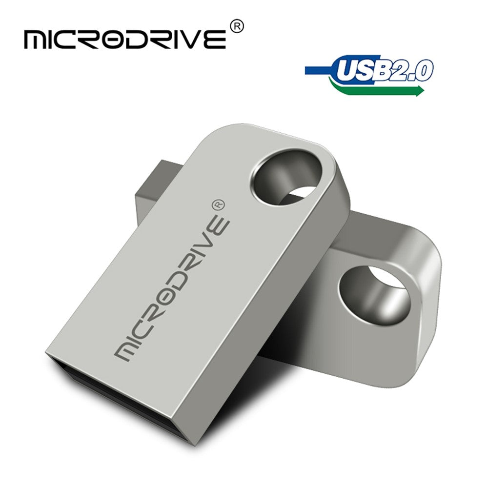 MICRODRIVE 16G Metal Thumb Drive USB Stick Laptop USB 2.0 Flash Drive