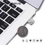 MICRODRIVE 16G Metal Thumb Drive USB Stick Laptop USB 2.0 Flash Drive