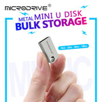 MICRODRIVE 16G Metal Thumb Drive USB Stick Laptop USB 2.0 Flash Drive