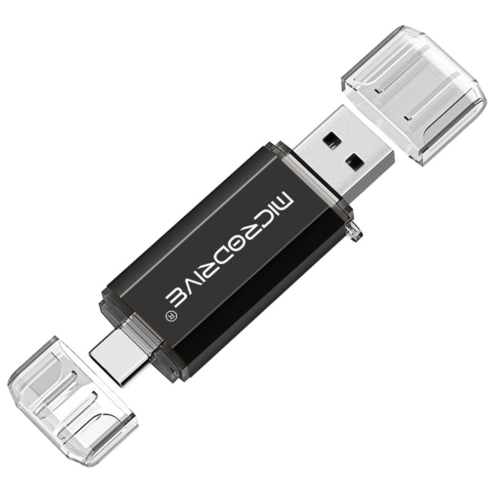 MICRODRIVE 32GB 2-in-1 USB 2.0 / Type-C U-Disk High Speed Phone Computer Flash Disk