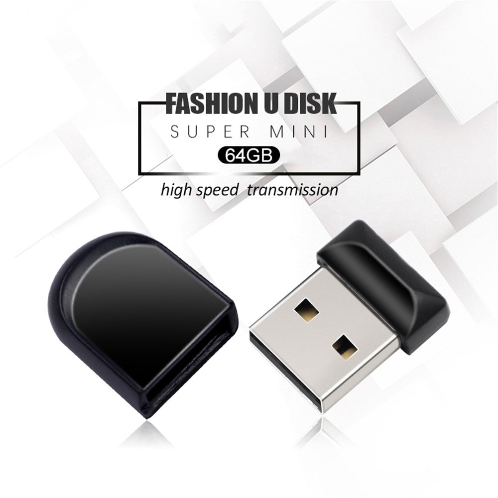 MICRODRIVE 64GB USB 2.0 Flash Drive Stylish Mini Computer Laptop U-disk with Lid