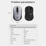K8 2.4GHz Wireless Mouse Silent Optical Computer Mouse for Laptop PC