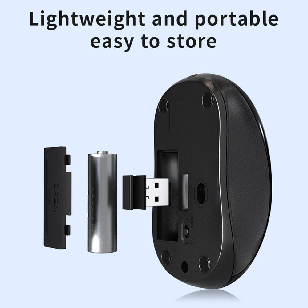 K8 2.4GHz Wireless Mouse Silent Optical Computer Mouse for Laptop PC
