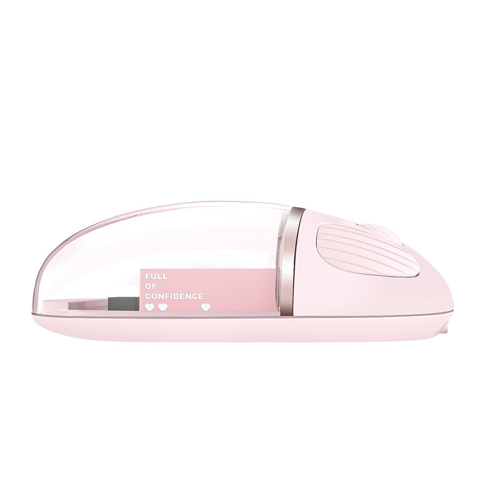 BENWIS OT-CMS-WH Crystal Mouse Silent Wireless Bluetooth-compatible / 2.4GHz Dual Mode Mice