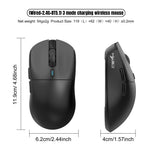 HXSJ T68 3-Mode Lightweight Gaming Mouse PAW-3311 6-Key Programmable TTC 12000DPI Wireless Mouse