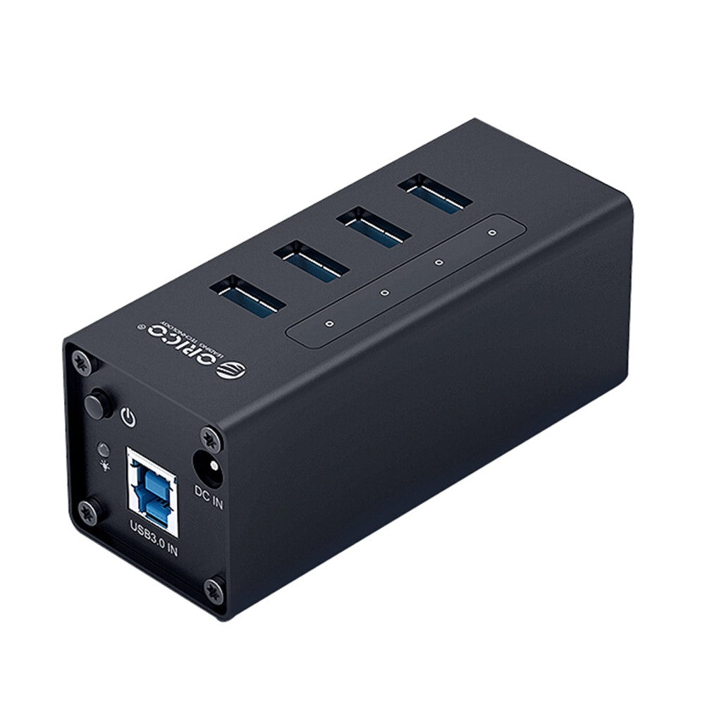 ORICO A3H4-SV USB3.0 HUB i aluminiumlegering med 4 porte