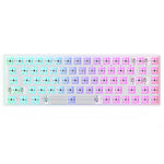 MAG68 Hot-Swappable Bluetooth+USB Wired+2.4G Wireless Mechanical Keyboard Kit with 68 Keys