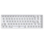 68-Key Hot Swappable Wireless+USB Wired+Bluetooth-compatible Mechanical Keyboard Kit