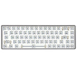 68-Key Hot Swappable Wireless+USB Wired+Bluetooth-compatible Mechanical Keyboard Kit