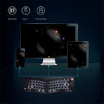 ABM066 2.4G Wireless+USB Wired+Bluetooth-compatible Mechanical Gasket-mount Keyboard Kit