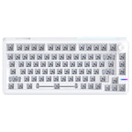 LS02 Gasket-monteret mekanisk tastatursæt understøtter Bluetooth-kompatibel / kablet / trådløs forbindelse
