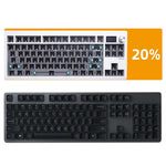 GMK87 RGB Hot Swap Wireless+USB Wired+Bluetooth-compatible Mechanical Keyboard Kit with Volume Knob