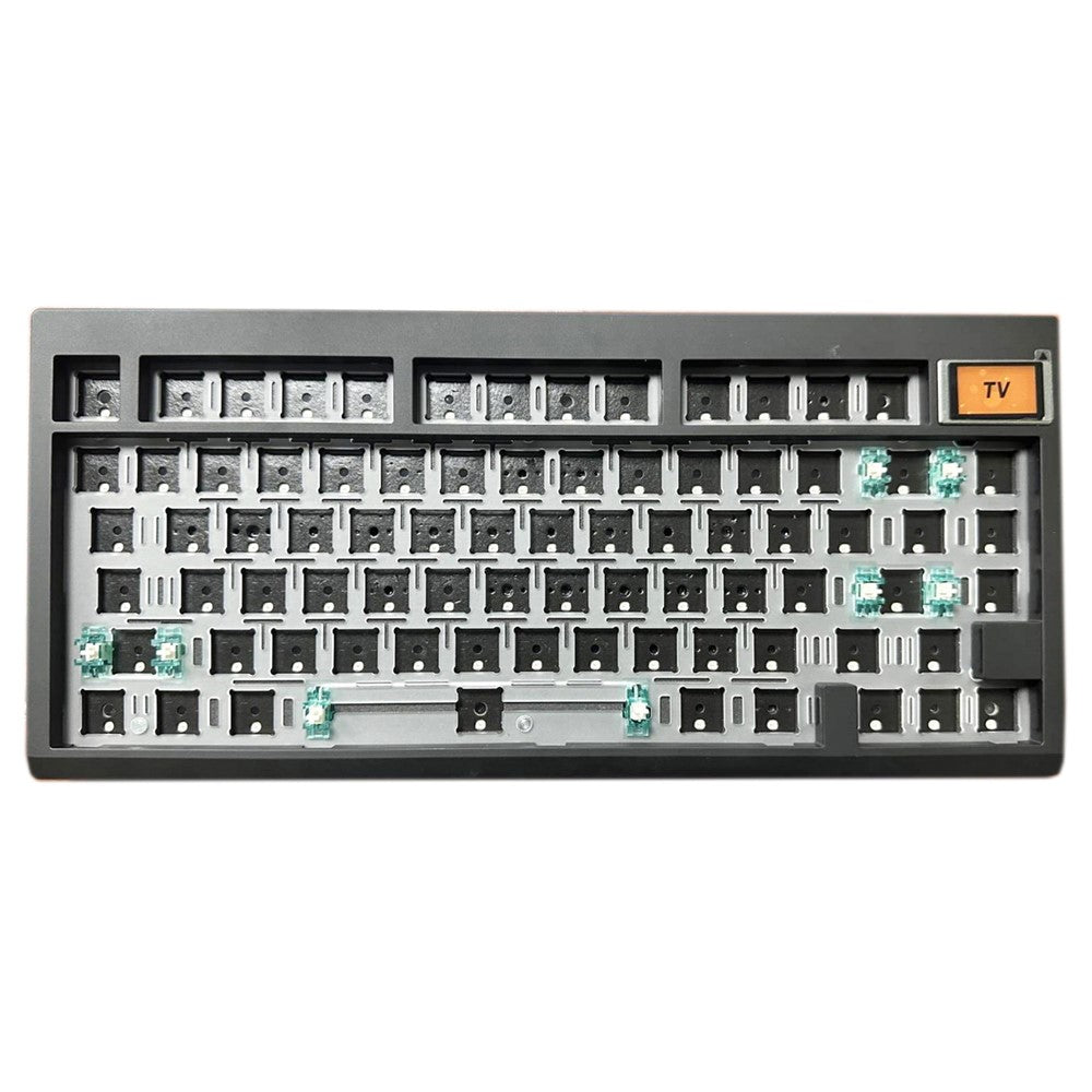 GMK81 RGB Backlight Hot Swappable Wireless+USB-C Wired+Bluetooth-compatible Mechanical Keyboard Kit