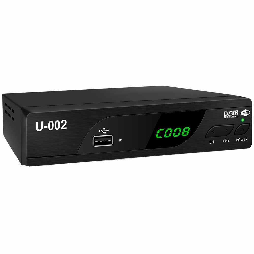 H.264 DVB-T2 U-002 WiFi TV-boks Smart 1080P TV-boks