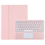 AM24-A til Lenovo Tab P12 tastatur med touchpad + ultratyndt tabletcover i læder