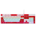 Y-FRUITFUL K135 104-tast RGB Mekanisk Gaming Kontor Vandtæt Tastatur Blå Switches