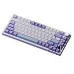 AJAZZ AK820pro Wireless Mechanical Keyboard Bluetooth-compatible Tri-Mode with Flying Fish Switches 81 Keys RGB Backlit Keyboard