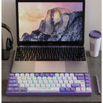 AJAZZ AK680 1.6m USB Wired Gaming Keyboard 68 Keys Hot Swappable Mechanical Keyboard
