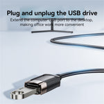 YESIDO GS26 1.5m USB 2.0 Extension Cable 480Mbps High Speed TPE Wire for Keyboard / Mouse / Printer