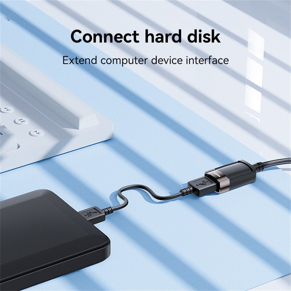 YESIDO GS26 1.5m USB 2.0 Extension Cable 480Mbps High Speed TPE Wire for Keyboard / Mouse / Printer