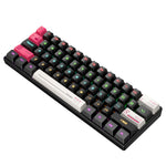 ONIKUMA G55 61 Keys Wired Keyboard with RGB Light Mechanical Gaming Keyboard for PC / Mac / Linux
