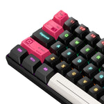 ONIKUMA G55 61 Keys Wired Keyboard with RGB Light Mechanical Gaming Keyboard for PC / Mac / Linux
