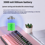 Y-FRUITFUL K98Pro 98 Taster Mekanisk Tastatur Triple Mode Hot-Swappable Gaming Tastatur med RGB Baggrundsbelysning