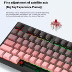 Y-FRUITFUL K98Pro 98 Taster Mekanisk Tastatur Triple Mode Hot-Swappable Gaming Tastatur med RGB Baggrundsbelysning