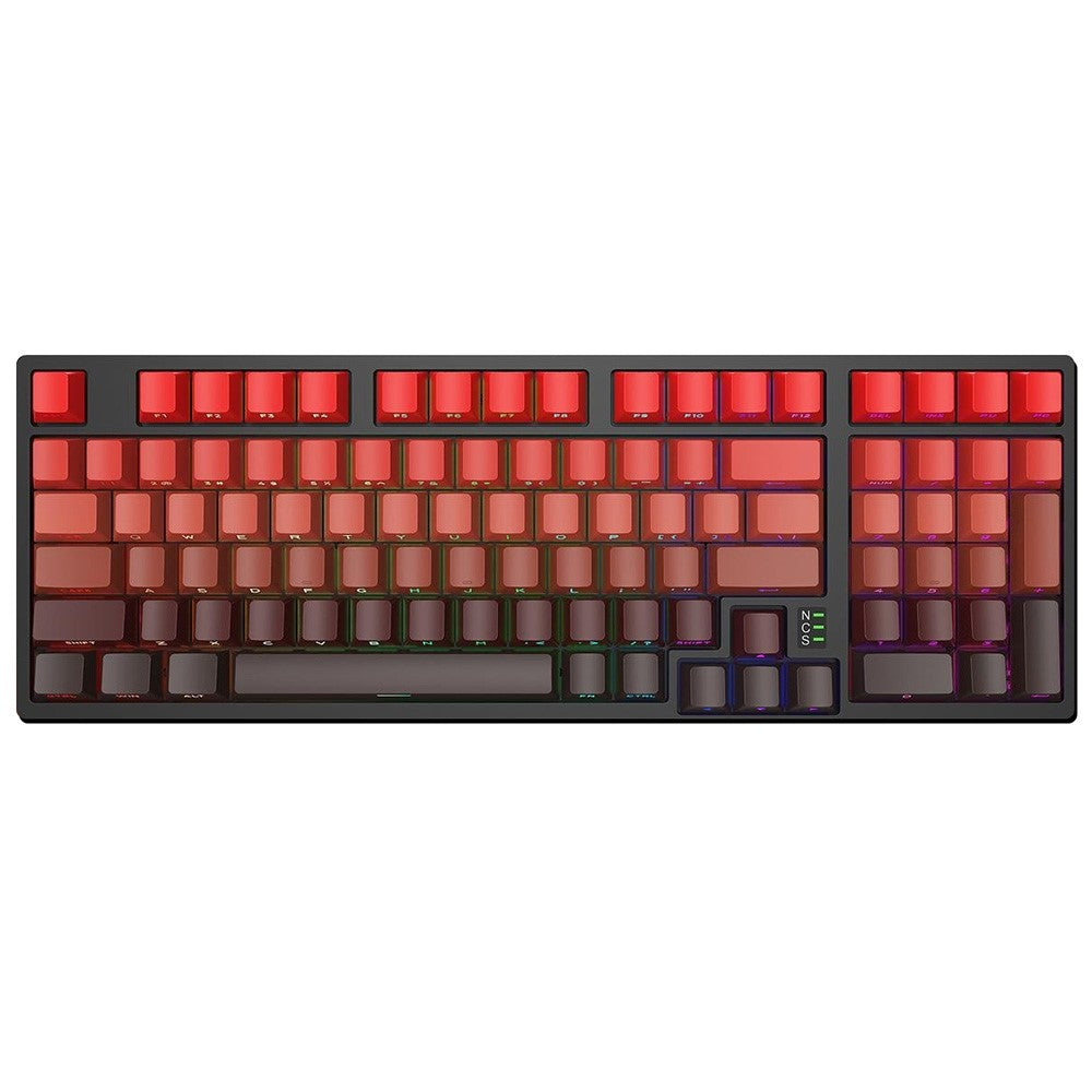 Y-FRUITFUL K98Pro 98 Taster Mekanisk Tastatur Triple Mode Hot-Swappable Gaming Tastatur med RGB Baggrundsbelysning