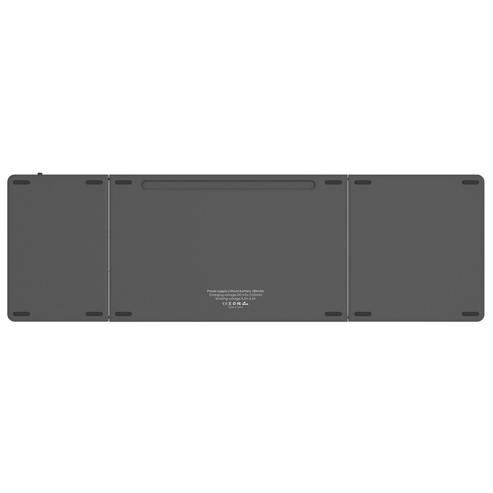 KF86 MAX Foldable Wireless Bluetooth-Compatible Keyboard with Touchpad