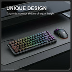 ONIKUMA G67 Wired Magnetic Axis Mechanical Keyboard 67 Keys Anti-Ghosting Hot-Swappable for Gaming / Office