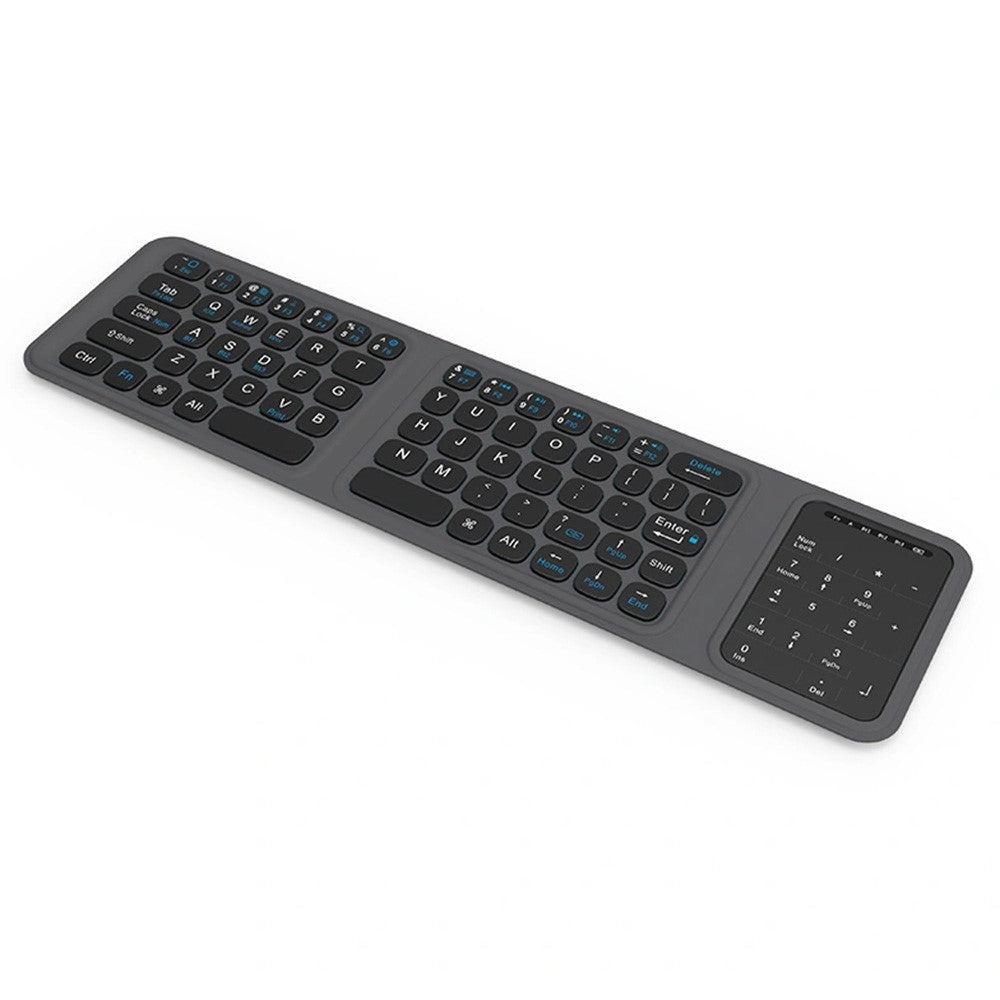 WIWU FMK-05 Foldable Wireless Keyboard for Laptop  /  Tablet  /  Smartphone Bluetooth-compatible Keyboard