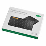 DF010 Sammenfoldeligt Bluetooth-kompatibelt tastatur 79 taster Ultratyndt tastatur til Windows / Android / iOS