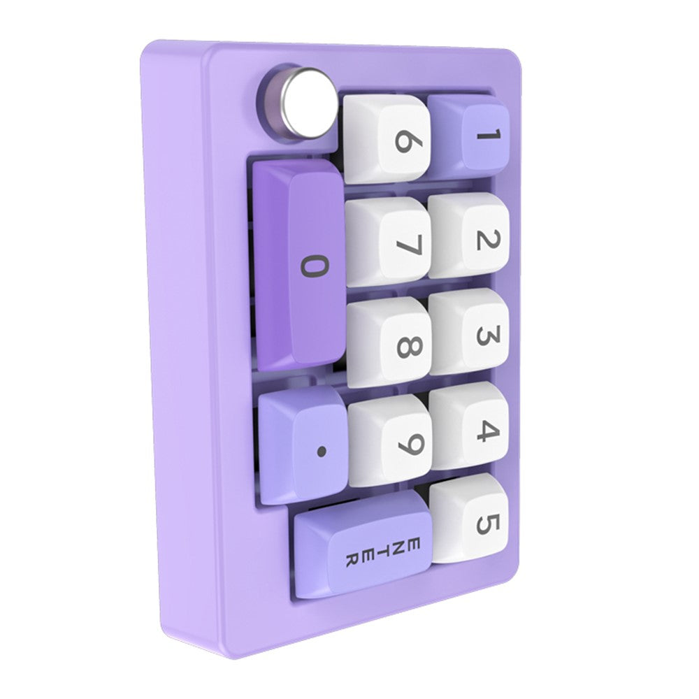 MKESPN K808 Mini Mekanisk Tastatur 13 Taster Hot-Swappable RGB Baggrundsbelyst Programmerbart Tastatur