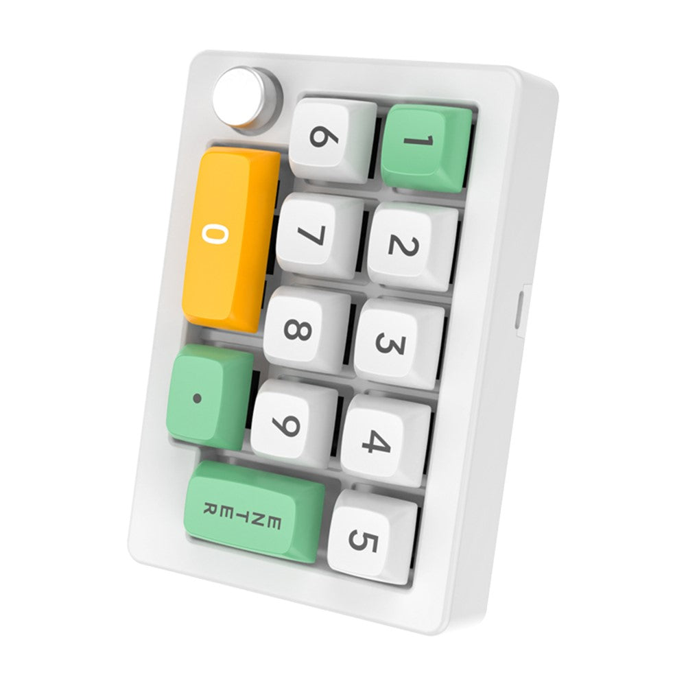 MKESPN K808 Mini Mekanisk Tastatur 13 Taster Hot-Swappable RGB Baggrundsbelyst Programmerbart Tastatur