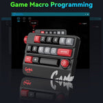MKESPN K809 Mekanisk Gaming Tastatur Makrotaster RGB Baggrundsbelyst Hot-Swappable Tastatur med Aftageligt Type-C Kabel