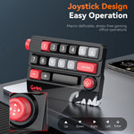 MKESPN K809 Mekanisk Gaming Tastatur Makrotaster RGB Baggrundsbelyst Hot-Swappable Tastatur med Aftageligt Type-C Kabel