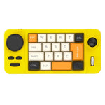 MKESPN K811 Gaming 22 taster tastatur RGB baggrundsbelyst mekanisk makroprogrammerbart tastatur med drejeknap joystick