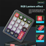 MKESPN K812 Gaming Mekanisk Tastatur RGB Baggrundsbelyst Hot-Swapbar Makro Programmerbar Tastatur