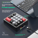 MKESPN K812 Gaming Mekanisk Tastatur RGB Baggrundsbelyst Hot-Swapbar Makro Programmerbar Tastatur