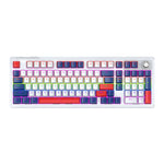 T-WOLF T78 Mekanisk Tastatur 99 Taster Triple Mode Gaming Tastatur med RGB Baggrundsbelysning til PC / Mac / iPad