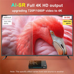 H96 MAX M9S Android 14.0 TV Box 8GB RAM + 128GB ROM 8K Ultra HD Streaming Device 1000M LAN WiFi 6 BT5.4