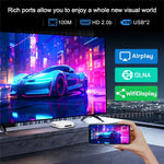 H96 MAX M1 Plus 8K Intelligent Android TV Box 4+32GB WiFi6 BT5.4 Stemmeassistent Medieafspiller