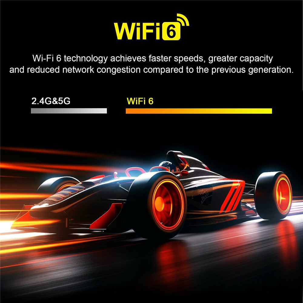 H96 MAX M1 Plus 8K Intelligent Android TV Box 4+32GB WiFi6 BT5.4 Stemmeassistent Medieafspiller
