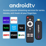 H96 MAX S905L3 2+16GB TV Stick 4K Android TV Box HDR Streamingafspiller WiFi Bluetooth-kompatibel Smart TV Stick